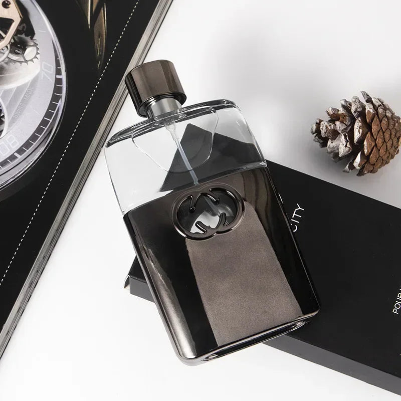 75ml Men's Perfume Eau De Parfum Homme Spray - Male Body Mist Cologne Fresh Scent Woody Notes Long Lasting Fragrance Viralgem Store