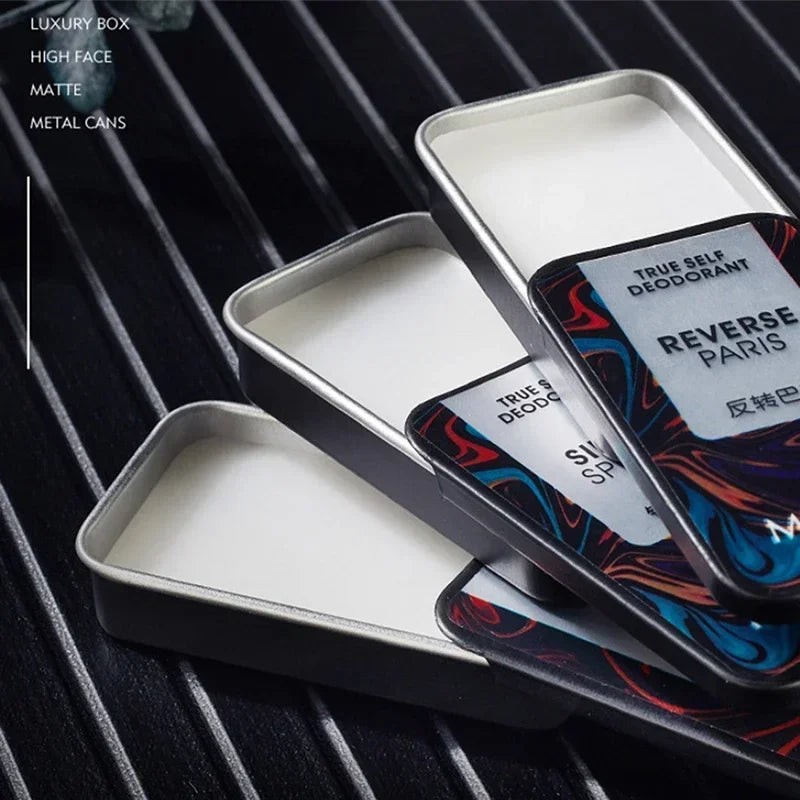 1PCS Portable Solid Perfume Set Fragrance Women Men Balm Fresh Natural Longlasting Deodorant Body Antiperspirant Reverse Paris