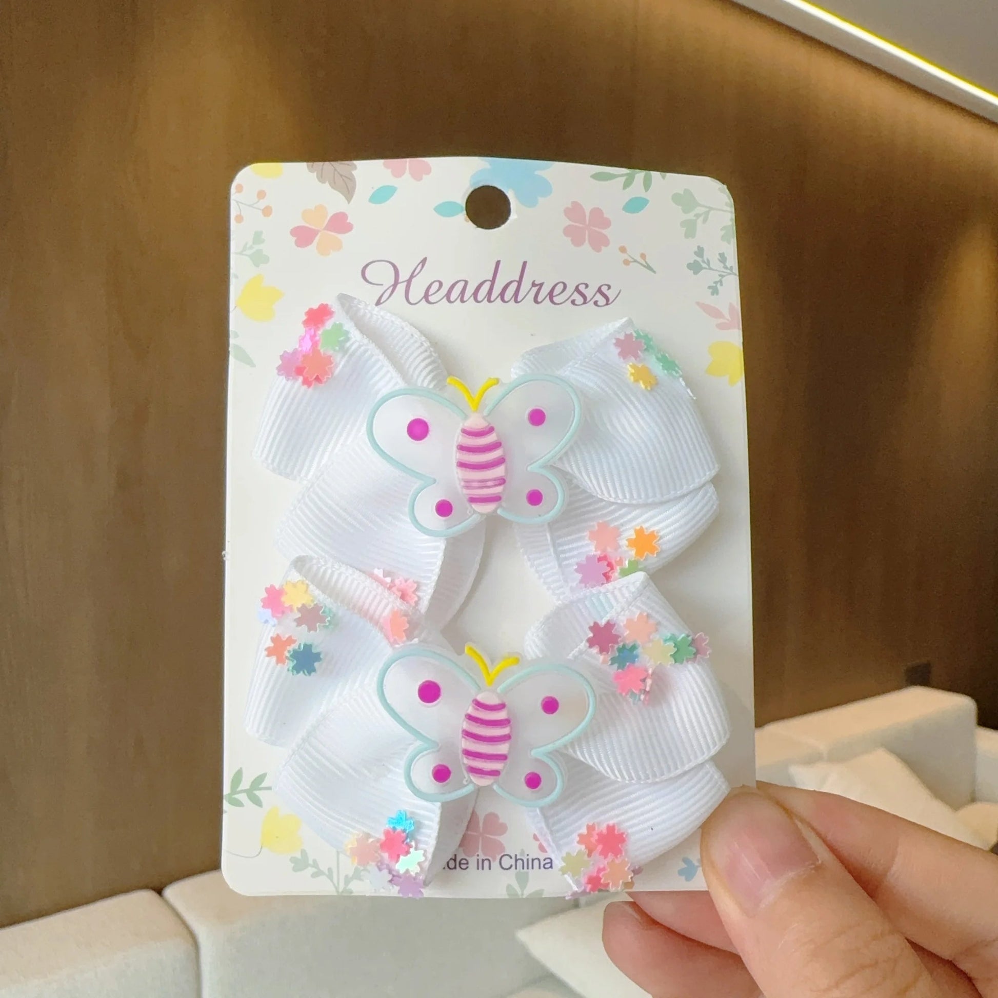 2Pcs/lot Baby Solid Hair Bows Hair Clips Ribbon bow Hairpin for Girl Cheer Bowknot Barrettes Children Headwear Hair Accessories Viralgem Store