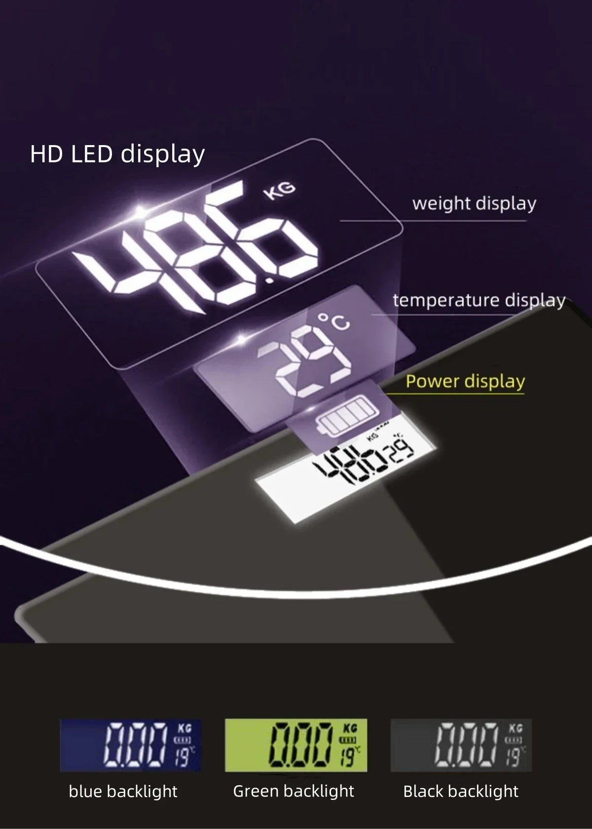 Special electronic scale for body management and fat loss smart mode Bluetooth body fat scale home weight scale ultra-precis NEW Viralgem Store