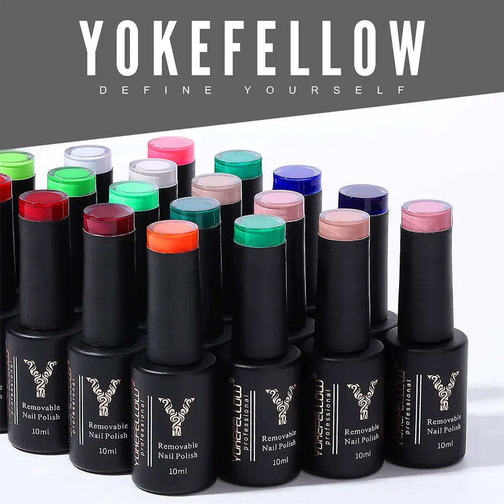 YOKEFELLOW  Pastel Gel Nail Polish Set 6 Colors Spring Summer Macaron Gel Nail Kit Soak Off Nail Art DIY Manicure Gift for Girl Viralgem Store
