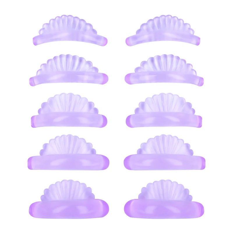 5 Pair 5 Size Lash Lift Silicone Pads Eyelash Perm 3D Curler Eye Patches  Applicator Tools Eyelashes Extension Accessories