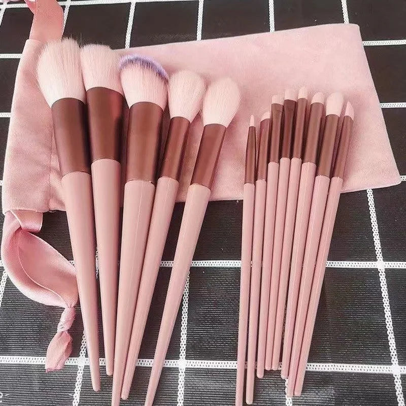 13/8PCS Makeup Brushes Pro Green Brush Set Powder Eyeshadow Blending Eyeliner Eyelash Eyebrow Make Up Beauty Cosmestic Brushes Viralgem Store