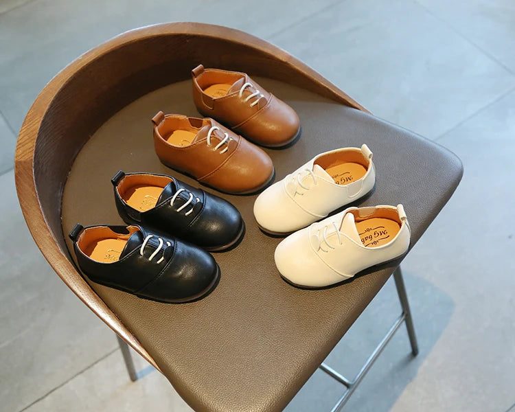 1-5 Years New Baby Shoes For Boy Leather Toddler Children Barefoot Shoes Soft Outdoor Kids Tennis Fashion Girls Sneakers