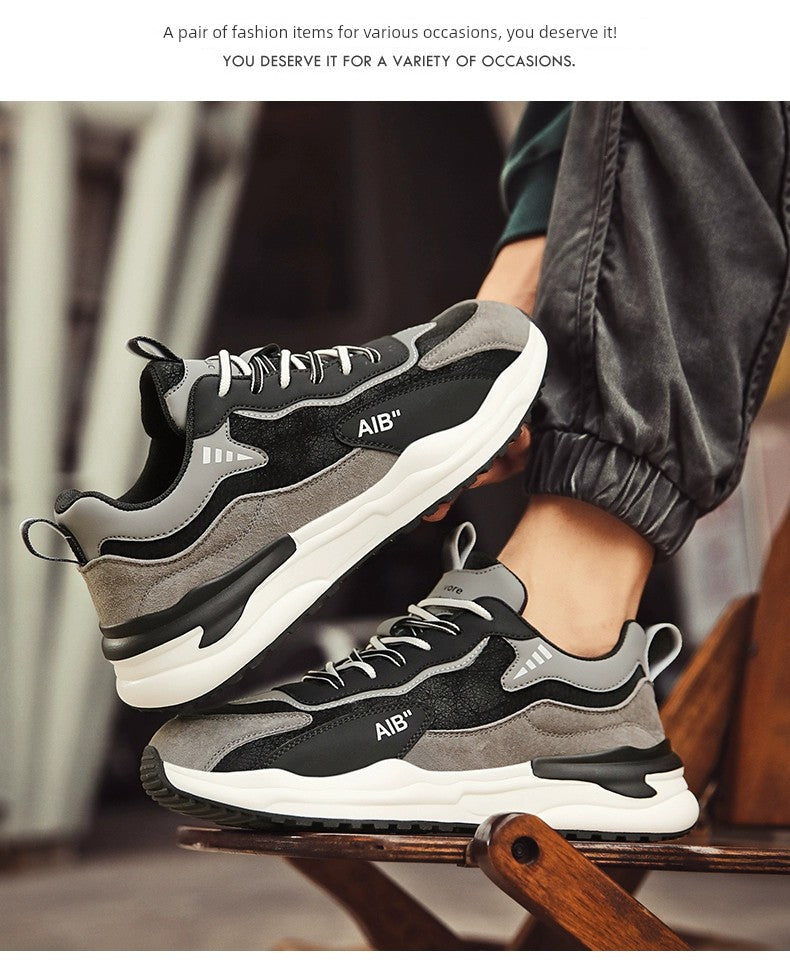 Trendy Putian Summer Casual Junior High School Students Men's Clunky Sneakers