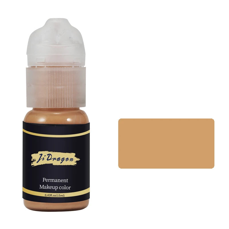 15ml Tattoo ink Pigment Color Paint Set Mix Permanent Makeup Microblading Eyebrow Lip Eyeliner SMP Beauty PMU Body Art Supplies
