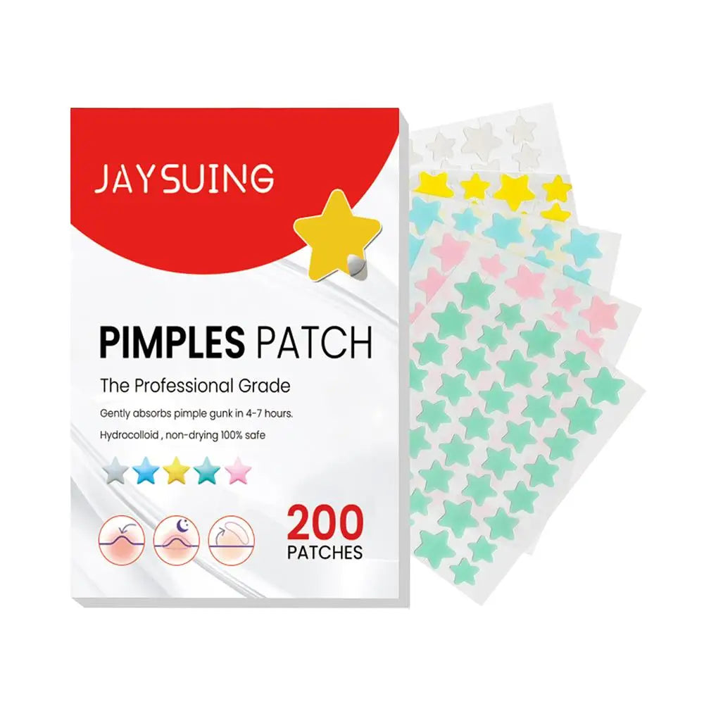 200pcs/set Invisible Acne Pimple Patch Professional Face Skin Care Repair Acne Healing Absorbing Spot Sticker For Men Women
