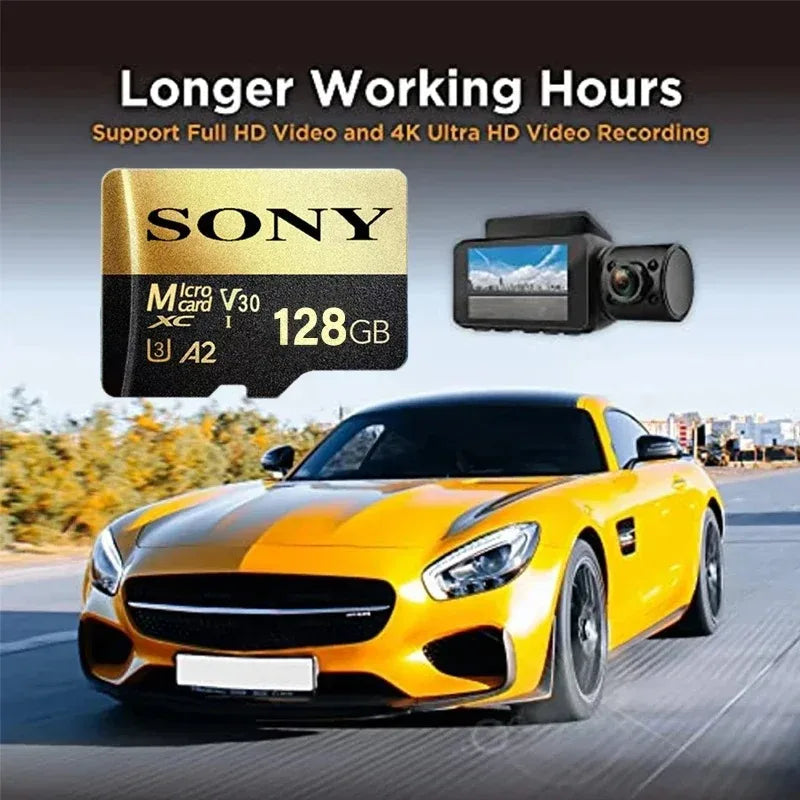 SONY Micro SD TF Card Mini 1TB Memory Card Class 128GB 256GB High Speed Cartao De Memoria Flash Memory TF Mecard C10 For Xiao Mi Viralgem Store