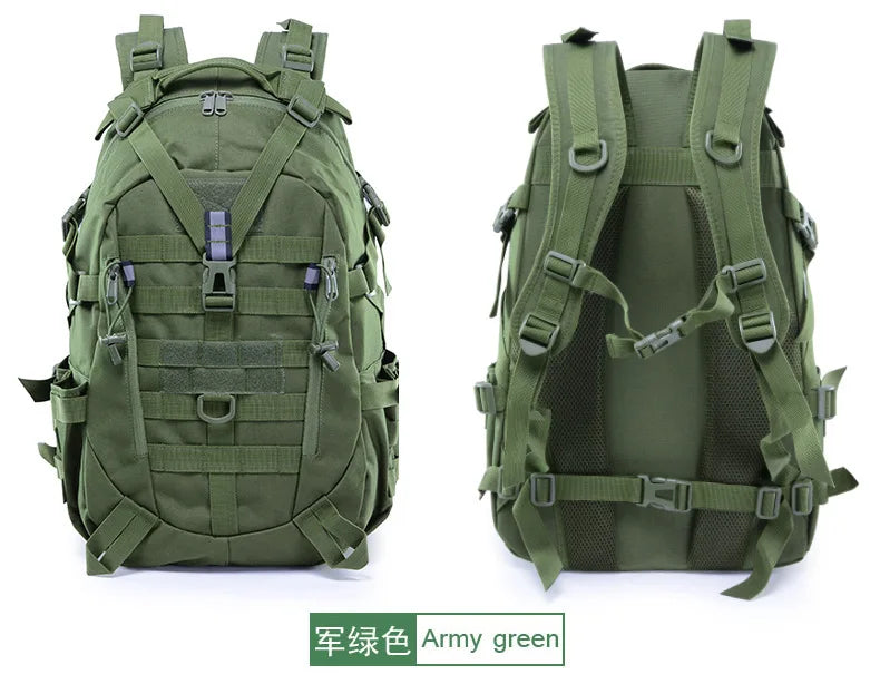 25L 900D Nylon Waterproof Backpack Outdoor Military Rucksacks Tactical Sports Camping Hiking Trekking Fishing Hunting Bag