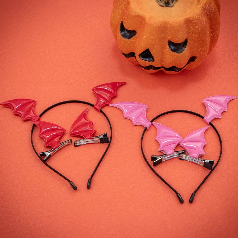 4PCS Halloween Headband Headwear Party Holloween Hair Clips Cosplay Costume Headbands Accessoires Viralgem Store