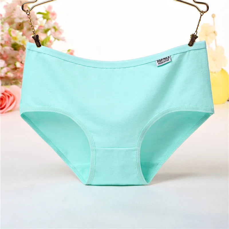 7Pcs/Lot Plus Size Underwear Women's Panties Cotton Girl Brief Sexy Lingeries Shorts Underpant Solid Panty Female Intimate M-4XL Viralgem Store