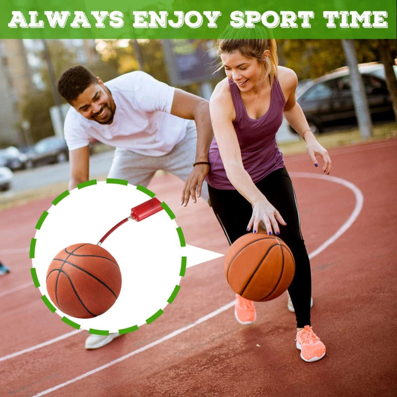 7/9pcs/set Flexible Hose Volleyball Football Basketball With Needle Hand Air Pump 8inch Durable Balloon Ball Inflator Portable Viralgem Store