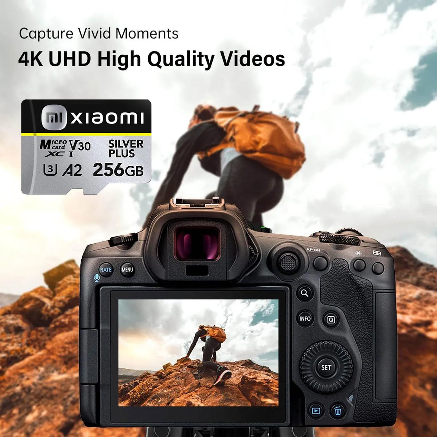 Xiaomi Micro SD Card Ultra SD Memory Card 128GB 256GB 32GB 64GB MicroSD U3 A2 TF Flash Card for Xiaomi Phone Camera table PC