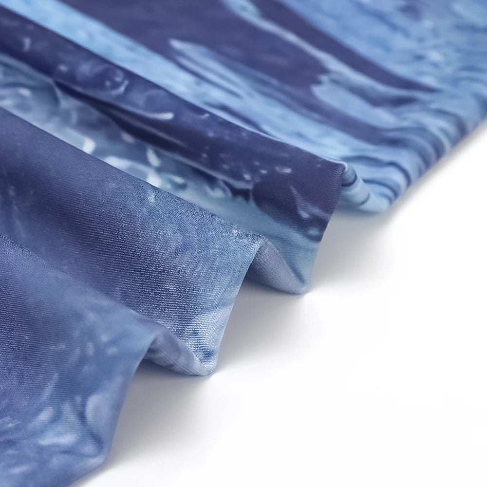 3D Designer Cooling Arm Sleeves And Mask Men Summer Ice Silk Sunscreen Oversleeve Mask Outdoor Cycling Runnig Anti-UV Arm Covers