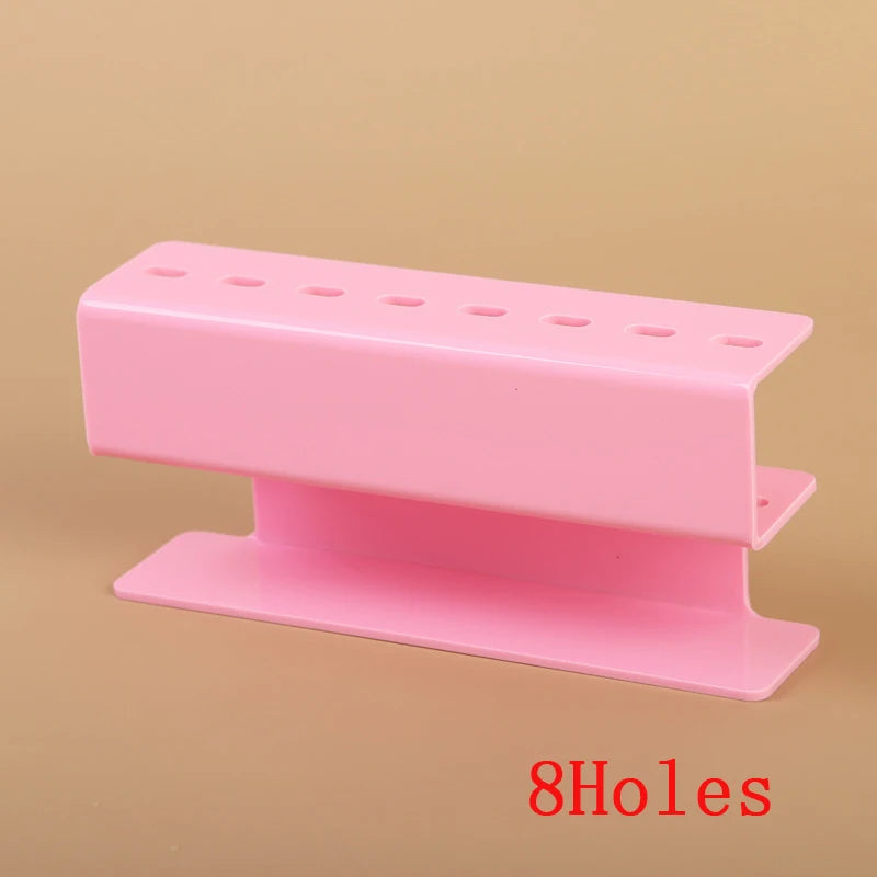 1PC Eyelash Tweezers Storage Rack Tweezer Organizer Holder Stand Eyelash Extension Tools Makeup Beauty Shelf 6/8 Holes