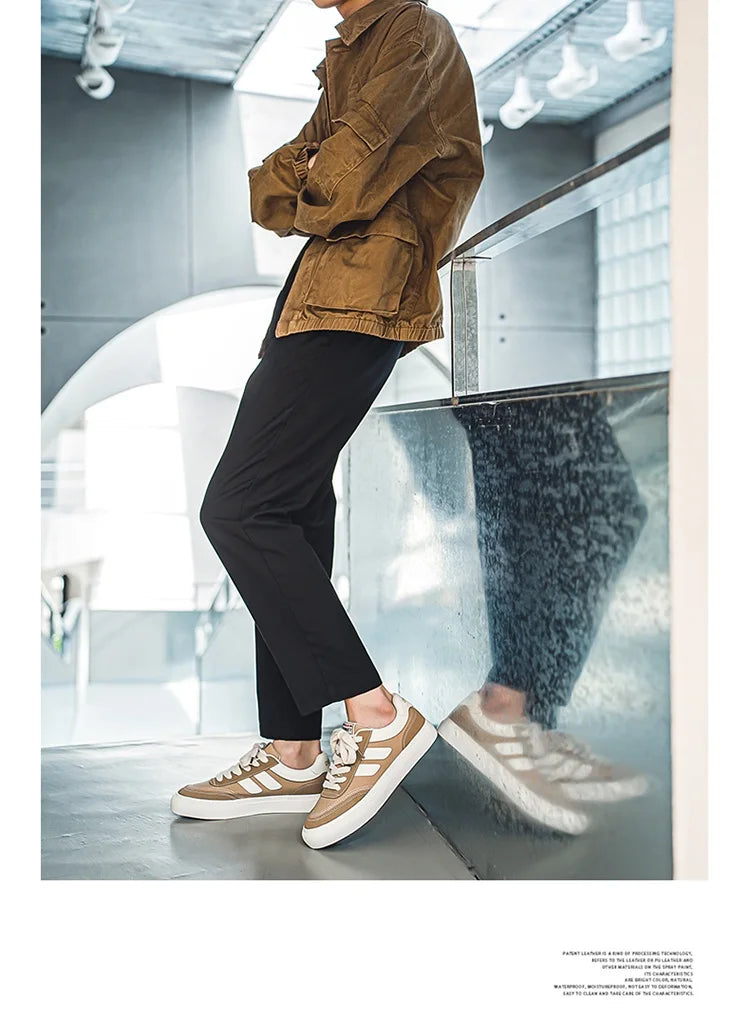 2023 Hot Sale Canvas Shoes Men Skateboard Shoes Platform Comfortable Casual Walking Streetwear Teenager Men Vulcanize Shoes Viralgem Store