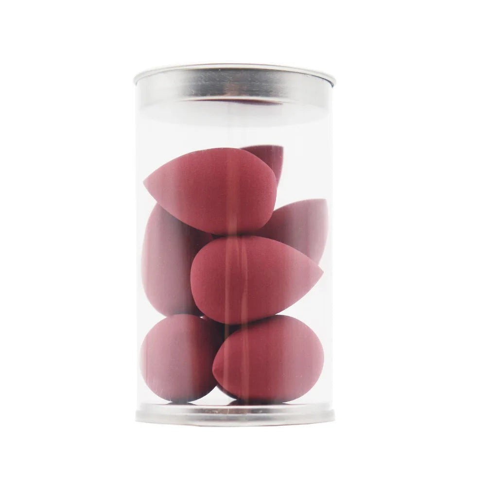 8Pcs Mini Makeup Sponge Face Beauty Cosmetic Powder Puff for Foundation Cream Concealer Make Up Blender Tool with Storage Box Viralgem Store