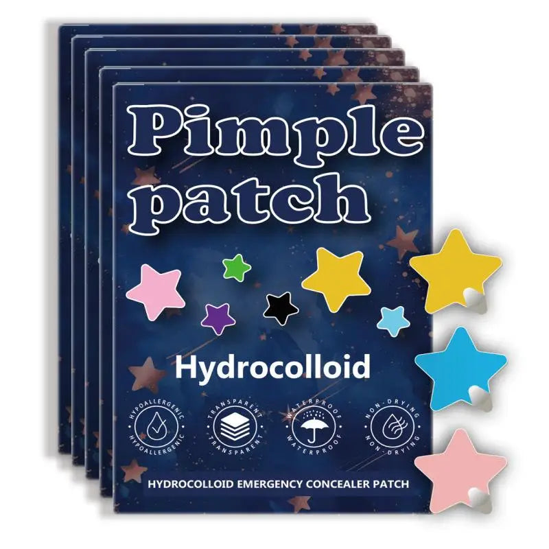 1400PCS New High-end Pimple Patch Acne Patches Set Colorful Star Shaped Acne Treatment Stickers Acne Dots Cover  For Skin Care Viralgem Store
