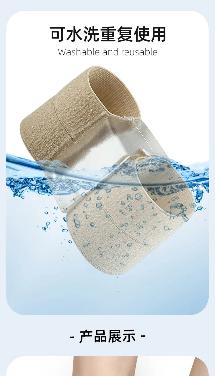 1/2/4Pc TwoToe Separator Hallux Valgus Bunion Corrector Orthotics Feet Bone Thumb Adjuster Correction Pedicure Feet Straightener