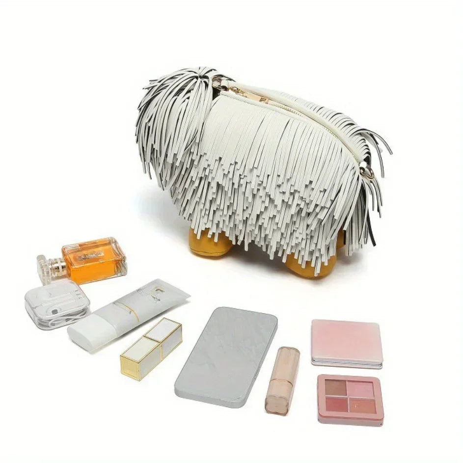 Women's Wallets and Handbags Luxury Designer PU Leather Crossbody Wallet Cute Dog Shaped Evening Bags Women's Bags Viralgem Store