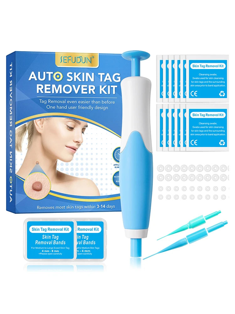 2 IN 1 Auto Micro Skin Tag Remover Device Standard And Micro Skin Tag Removal Kit Adult Mole Wart Remover Face Care Beauty Tools Viralgem Store