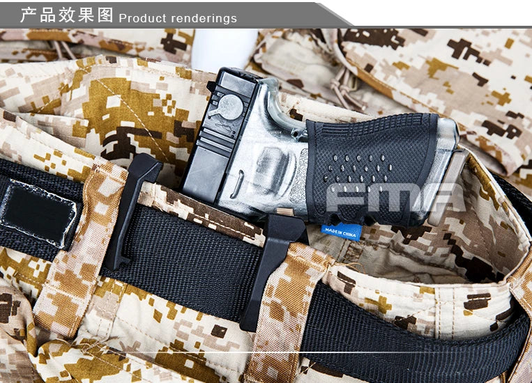 Universal FMA Gun Holster With Clips Fit Compact Glock 17/19 / Smith & Wesson M&P/Sig sauer P226 9mm 1911 . 45cal Airsoft Case Viralgem Store