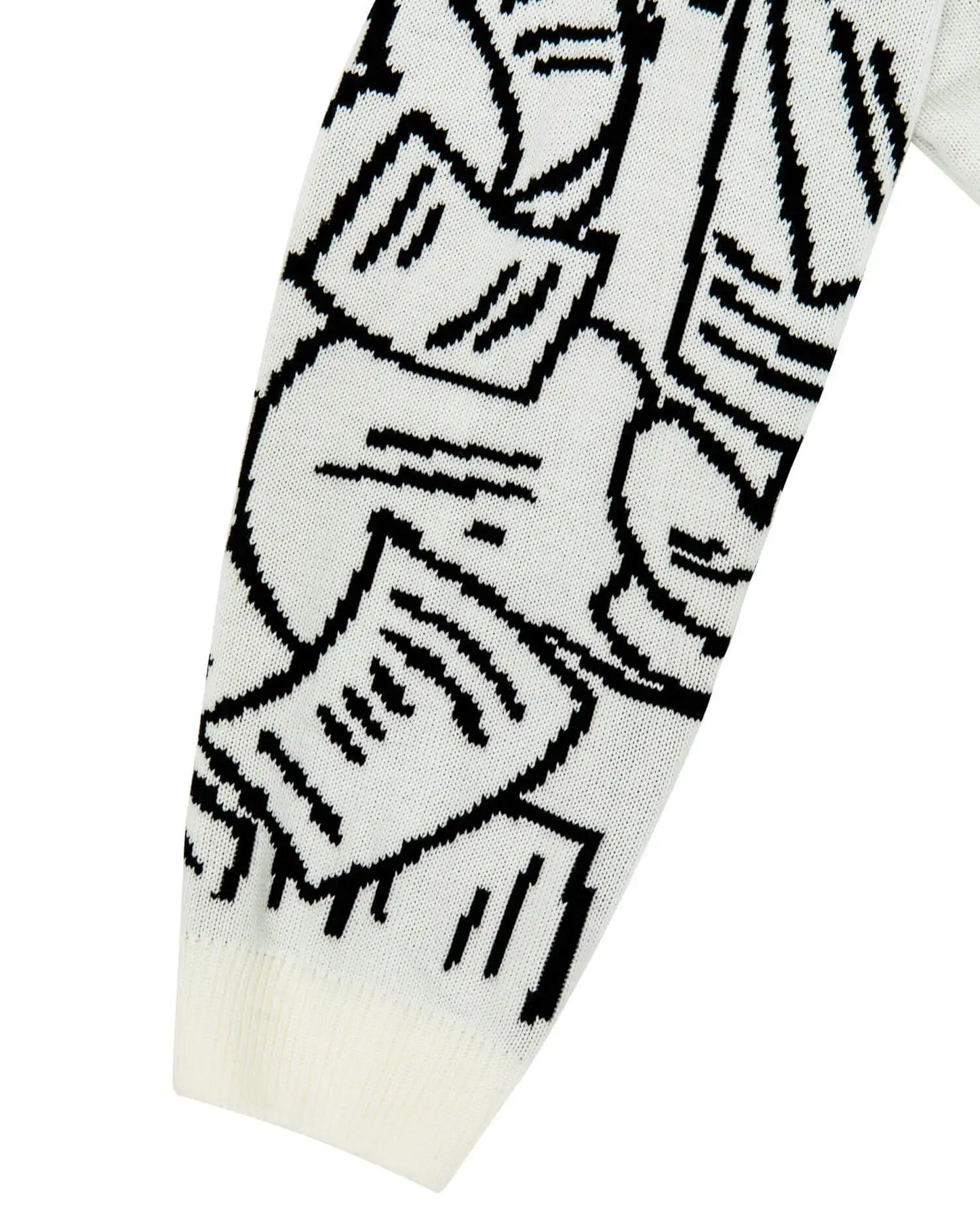 Vintage Cartoon Knitted Sweaters Men Casual Oversized Fashion Women Streetwear Tops Harajuku Pullover Y2k Aesthetic Clothes Goth