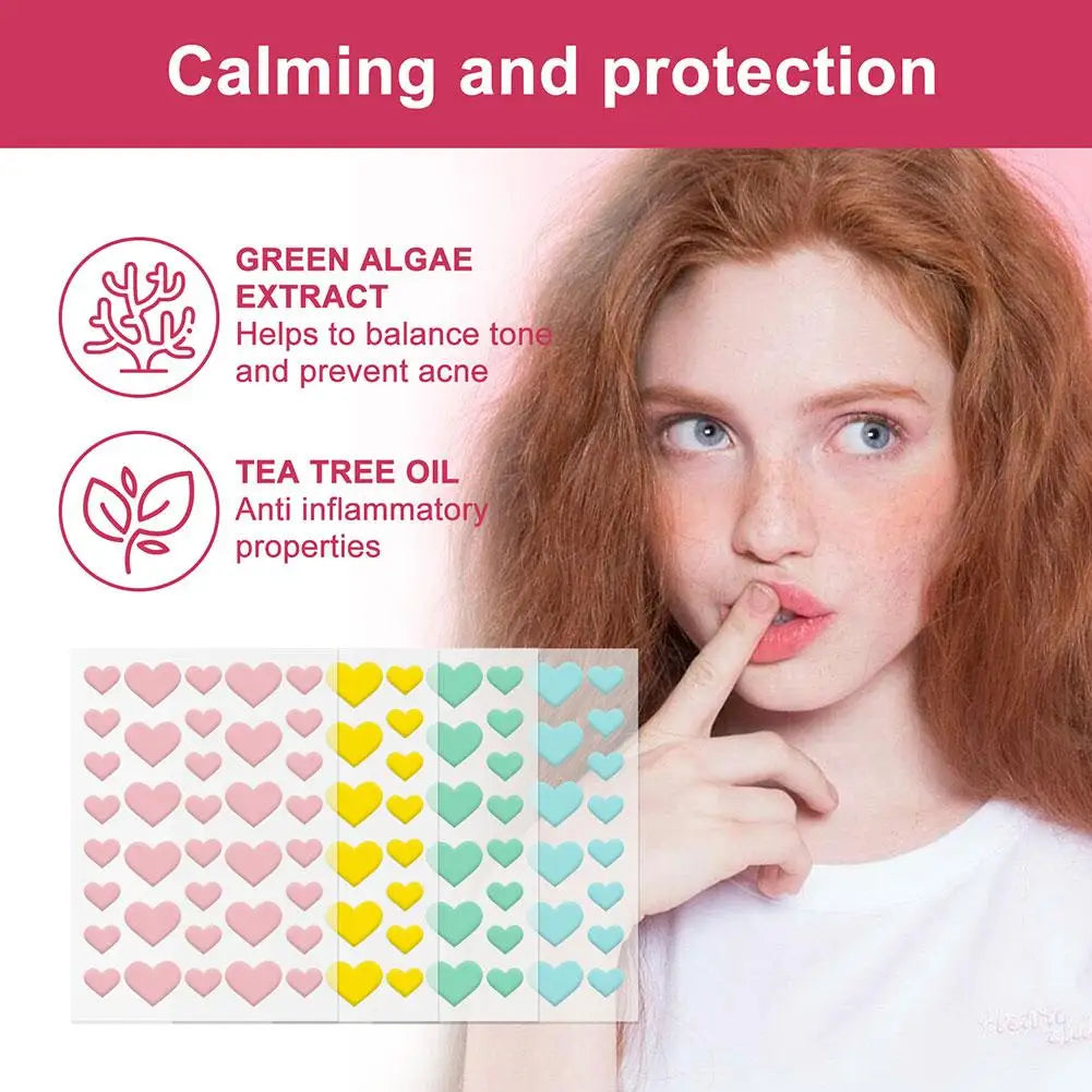 144PCS Star Pimple Patch Acne Colorful Invisible Acne Removal Skin Care Stickers Concealer Face Spot Beauty Makeup Tools Viralgem Store