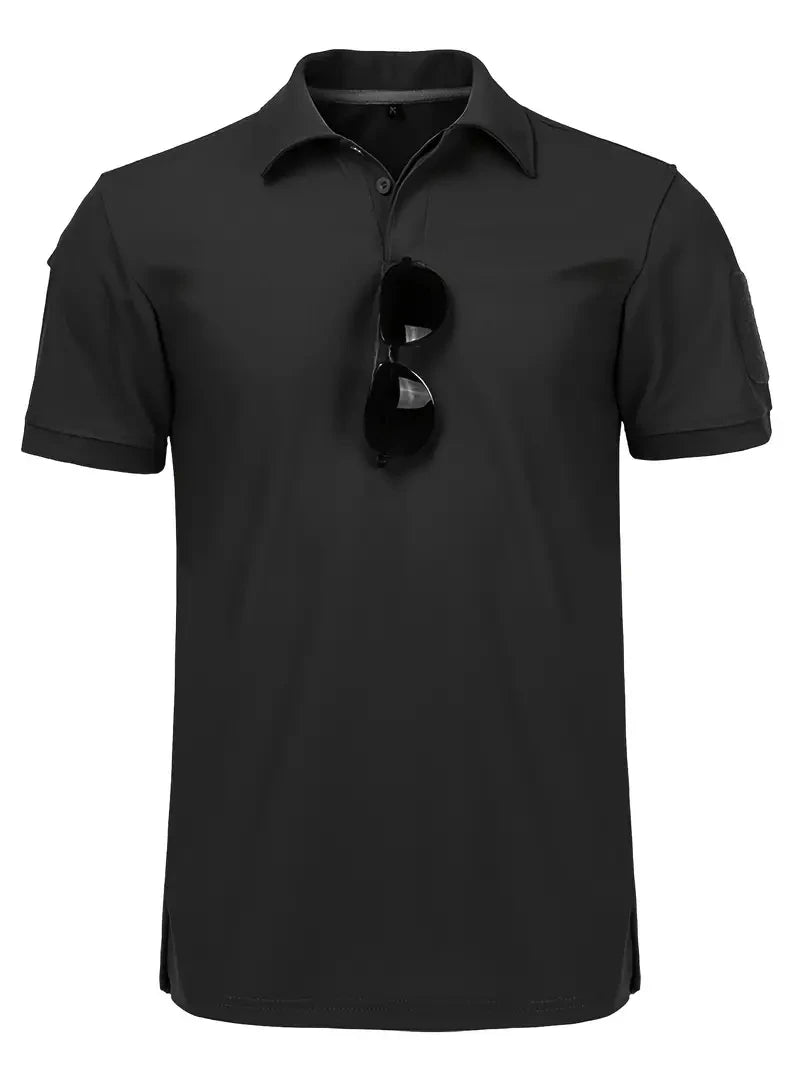 Tactical Military T-shirt Outdoor Breathable Army Combat T Shirt Quick Dry Hunting Camping Hiking Fishing Lapel Polos Tee Tops Viralgem Store