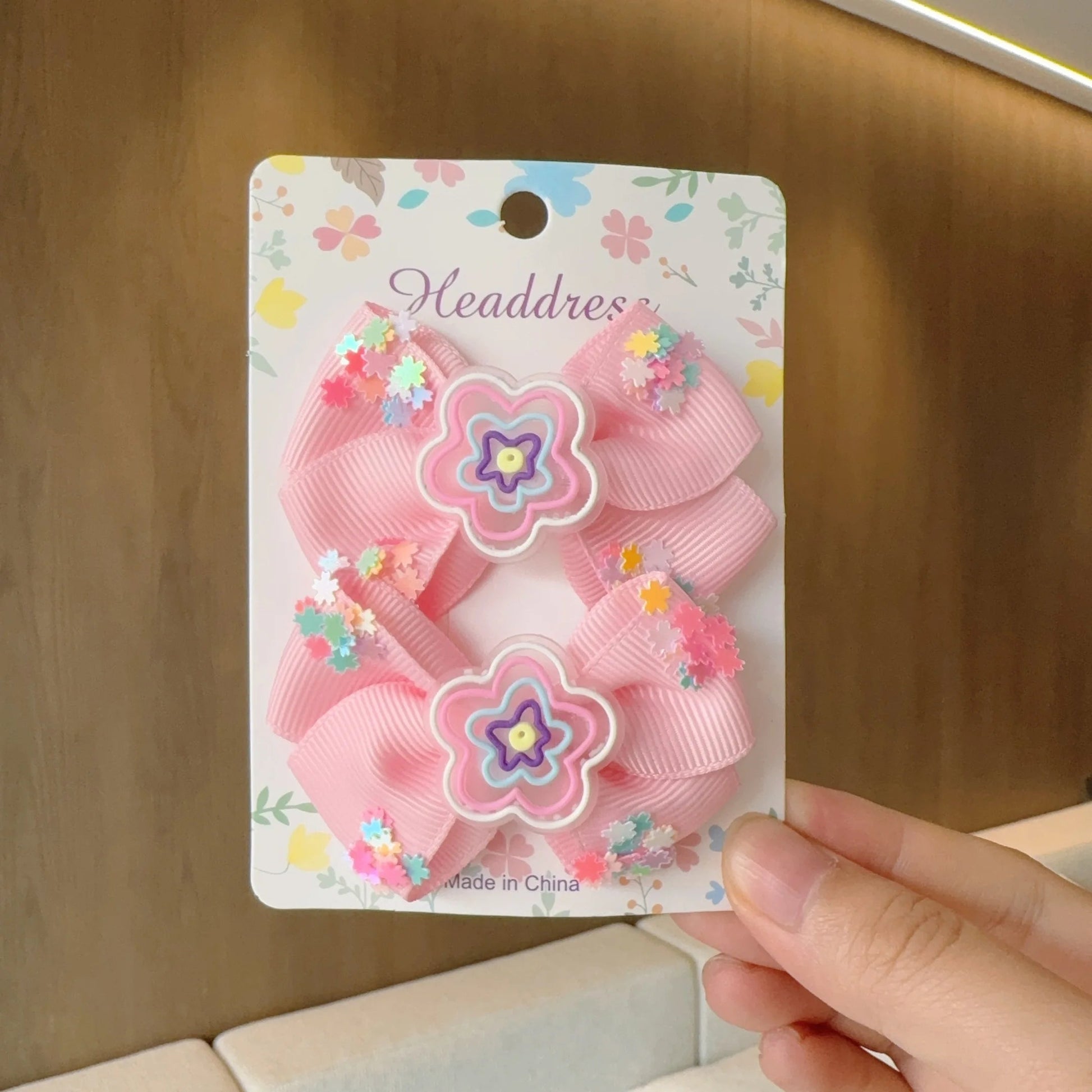 2Pcs/lot Baby Solid Hair Bows Hair Clips Ribbon bow Hairpin for Girl Cheer Bowknot Barrettes Children Headwear Hair Accessories Viralgem Store