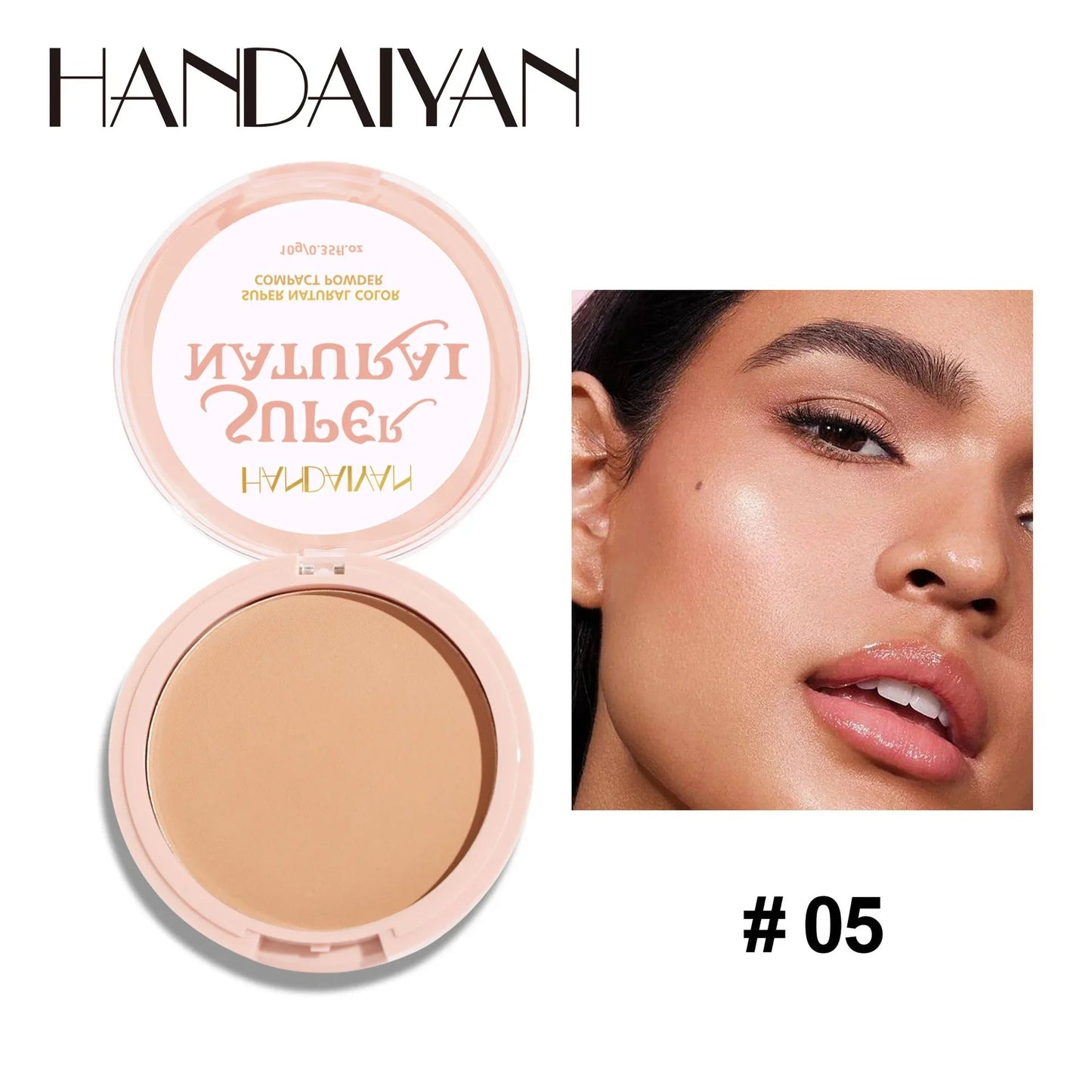 8 Color Matte Face Pressed Powder 24 Hours Oil Control Natural Setting Powder Foundation Full Coverage Waterproof Lasting Makeup Viralgem Store