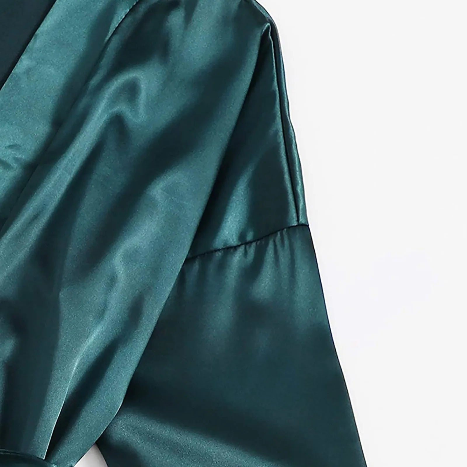 2023 Women Pajamas Sets Satin Sleepwear Silk 4 Pieces Nightwear Pyjama Strap Lace Sleep Lounge Pajama with Chest Pads Gifts Viralgem Store