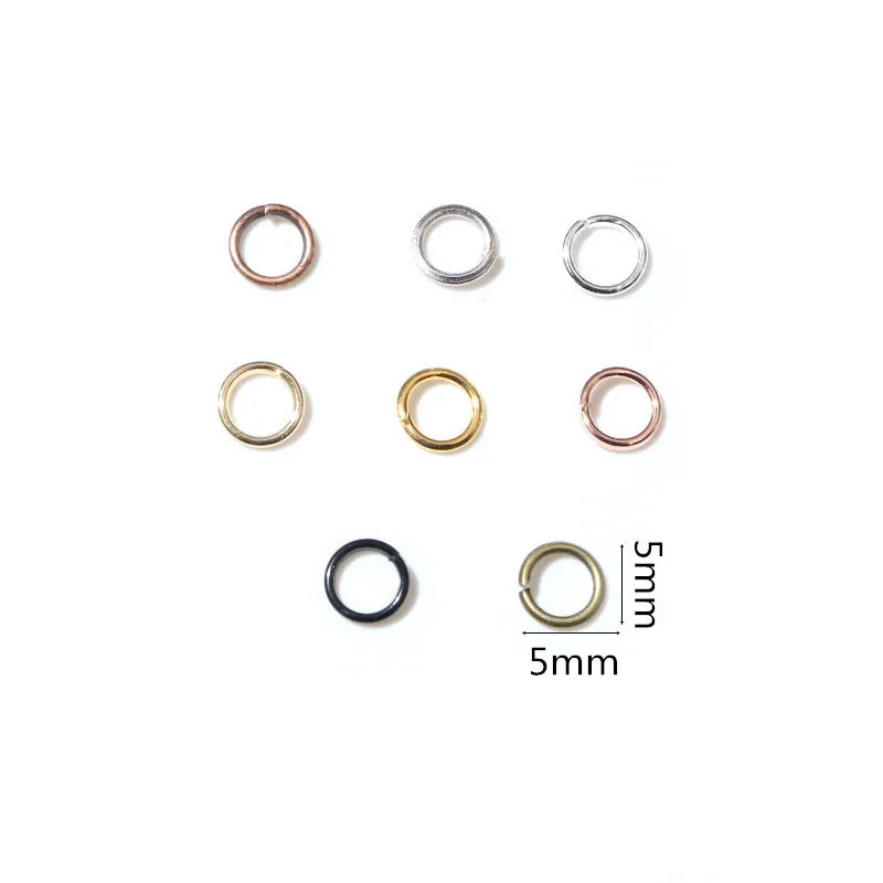 50-200pcs DIY Jewelry Making Accessories Findings Earring Hooks/Jump Rings/Lobster Clasps Craft