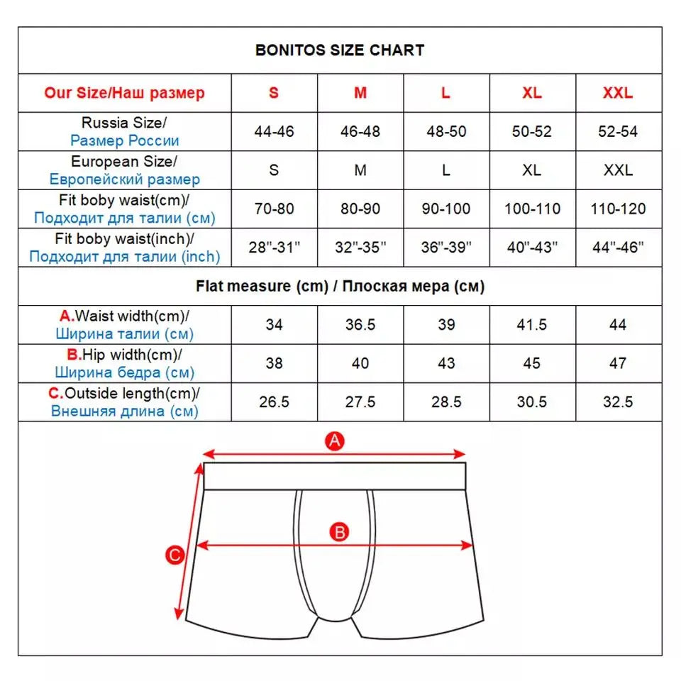 4pcs Cotton Men's Panties Sexy Boxers For Man Trunk High Quality Mens Boxer Underwear Family Male Underpants Gift Calecon Viralgem Store