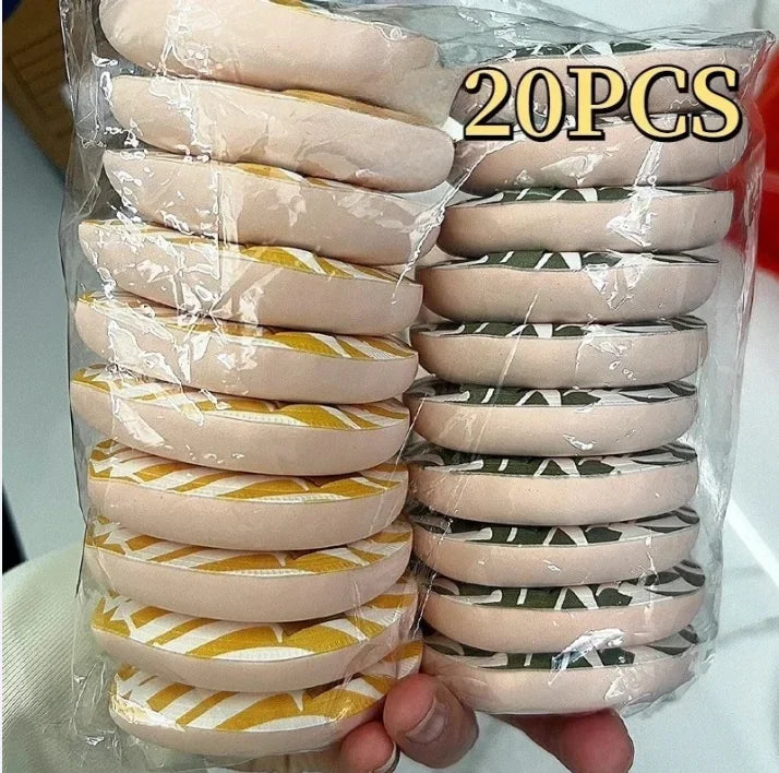 10/20PC Super Thick Cosmetics Puff Large Size Concealer Foundation Sponge Cushions Wet Dry Use Face Beauty Makeup Puffs Tools XL