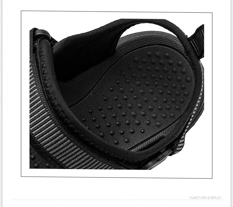 Vanmie Sandal Men 2023 Summer Sandals for Men Leisure Beach Sandals Male Summer Shoes Lightweight Outdoor Casual Shoes