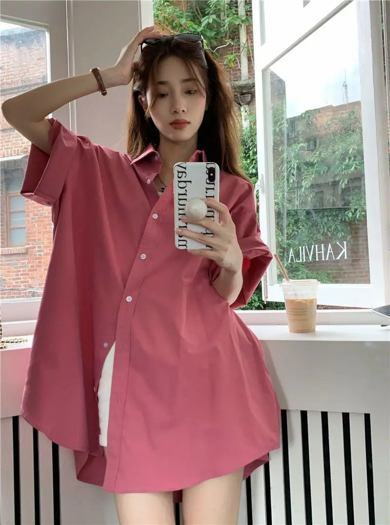XEJ Elegant and Youth Woman Blouses Oversize Shirts Woman Summer Women's Clothing Spring 2022 Short Hand Shirt Youth Blouses