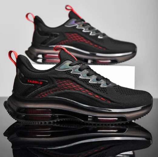 2023 NEW Summer Men's Thin Tide Shoes Hollow Breathable Men's Tide Brand Sneakers Running Net Shoes Youth Blade Shoes