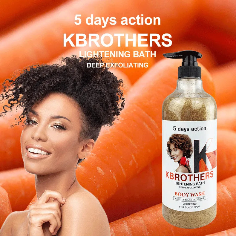 1000ml Vitamin C Body Lotion Anti-aging Shower Gel AHA and Arbutin Beauty Skin Body Wash for Dropshipping Viralgem Store