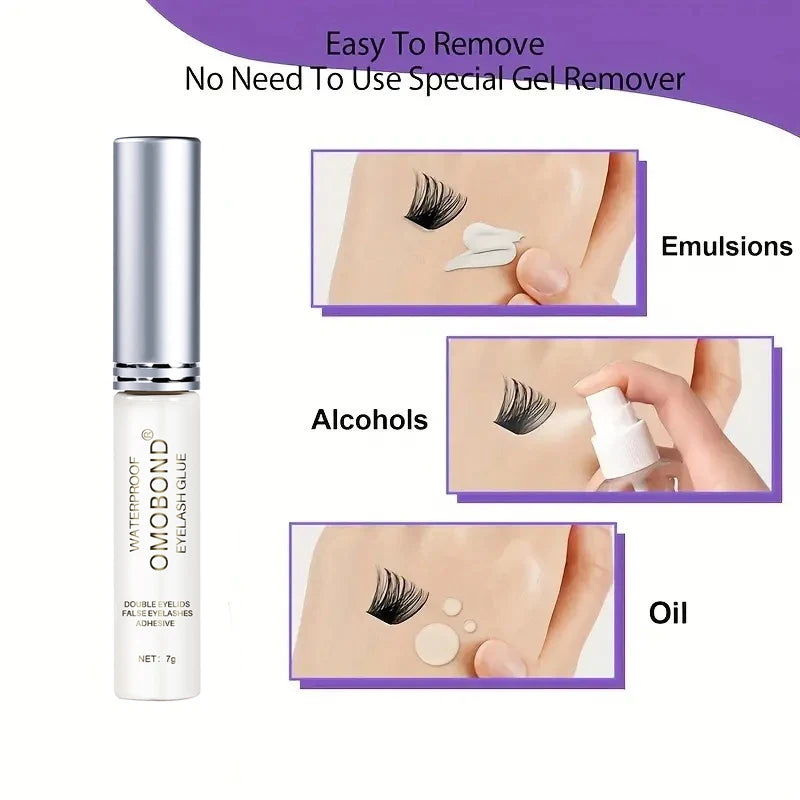 7g Quick Dry Invisible False Eyelash Glue Styling Transparent Natural Fake Eyelashes Extension Glue Adhesive Waterproof Makeup * Viralgem Store