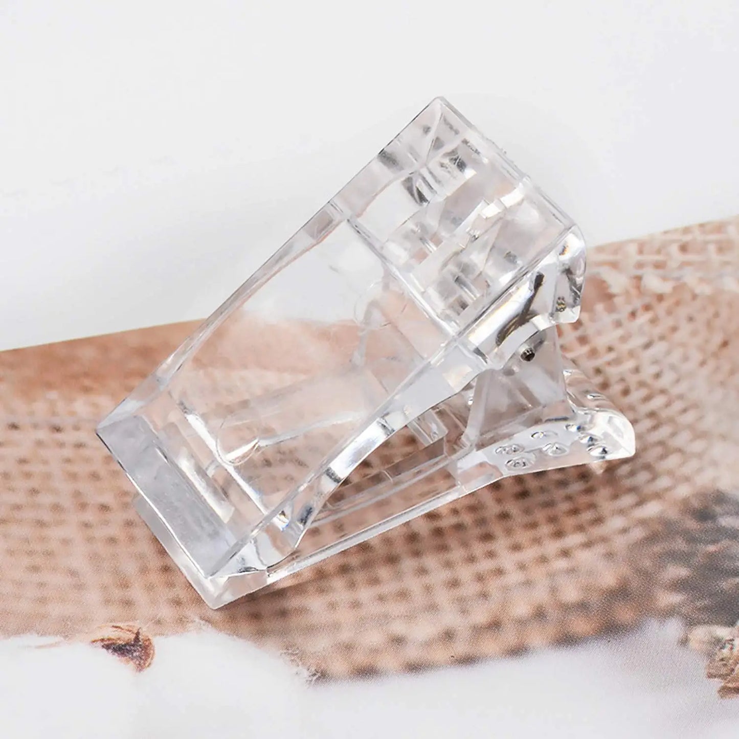 5Pcs Nail Tips Clip, Gel Nail Clamps Finger Extension UV LED Clip