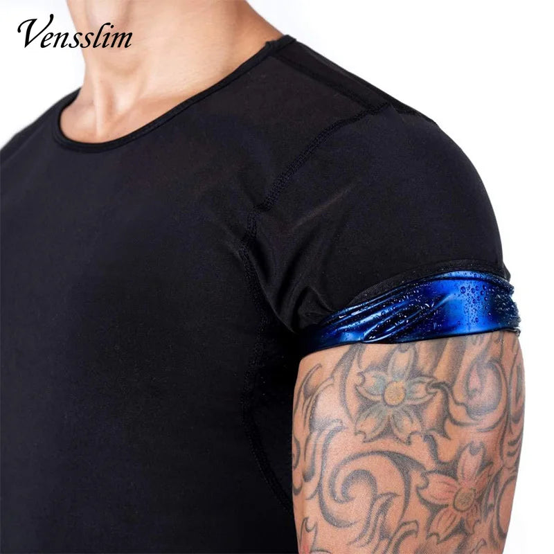 Vensslim Men’s Sauna Suit Sweat Heat Trapping Workout Fat Burner Vest Slimming Body Shaper Tank Top Waist Trainer Fitness Corset Viralgem Store