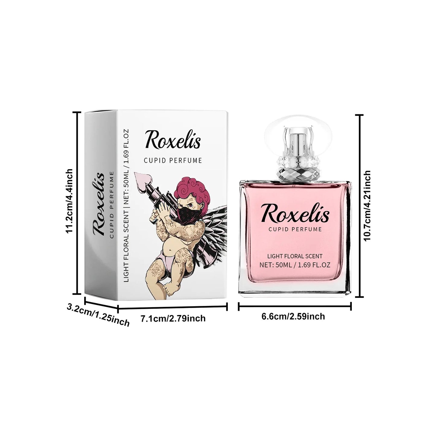 Women Cupid Perfume Floral Scent Pheromone Infused Charm Cologne Loving Atmosphere Refreshing Hypnosis Fragrance For Attract Men
