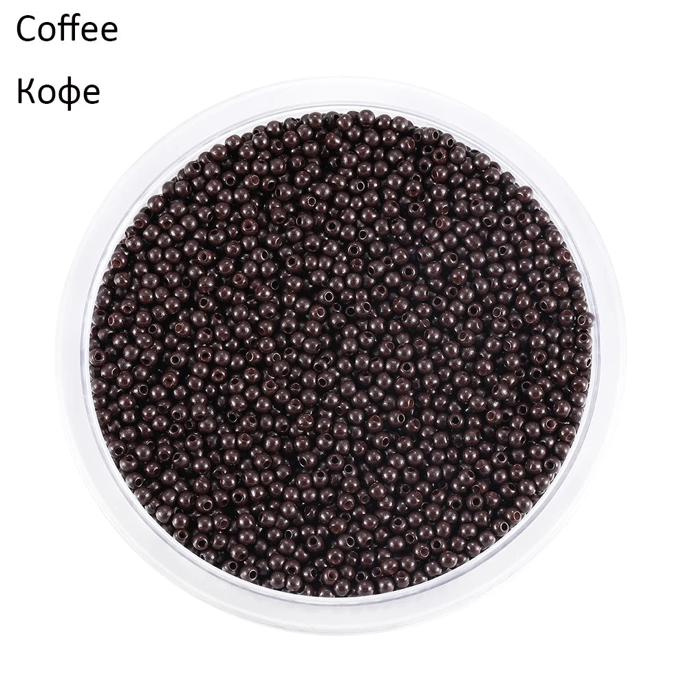 2mm Charm Glass beads Czech Glass Seed Beads Small Round Loose Bead For DIY Jewelry Making Earrings Bracelet