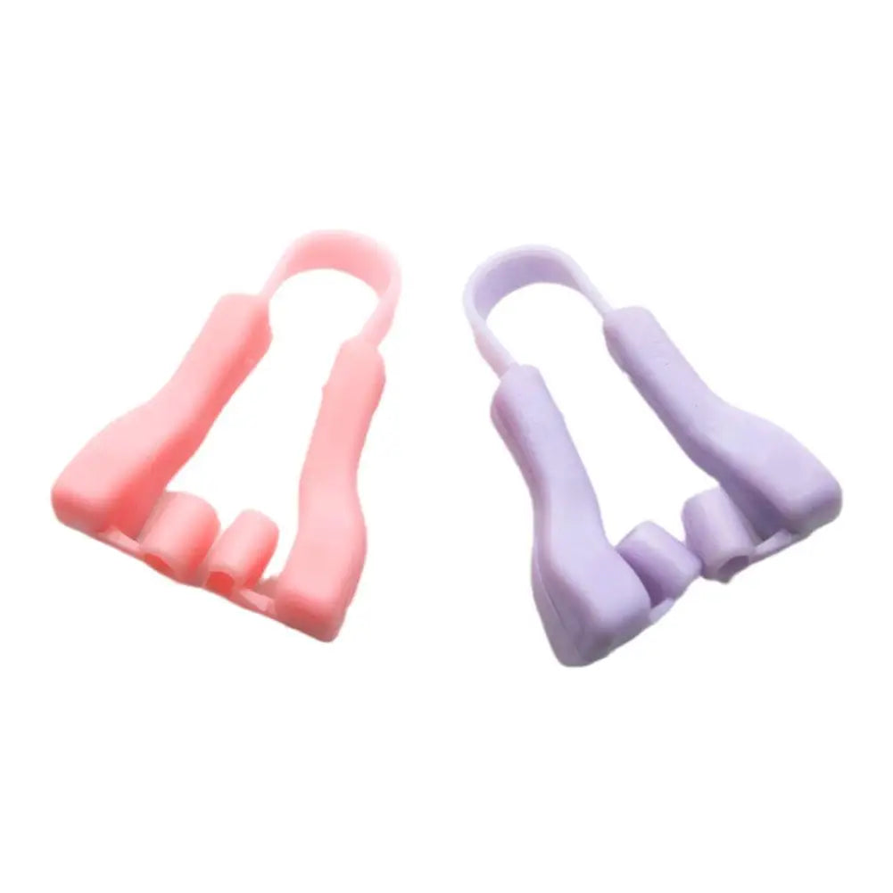 1pc Nose Shaper Clip Day And Night Dual Use Increased Nasal Bridge Soft Silicone Narrow Nose Reduce The Nasal Wing Beauty Tool
