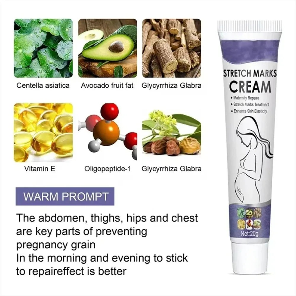 Stretch Marks Permanent Removal Cream Eliminate Body Belly Stretch Marks Swelling Marks Remove Skin Cracks Repair Firming Care Viralgem Store