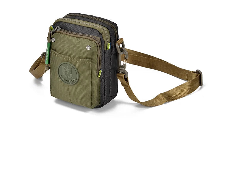 VOLUNTEER Crossbody Bags for Men Fashion Waterproof Phone Oxford Cloth Casual Small Messenger Men's Shoulder Sling Bag 1652-11 Viralgem Store