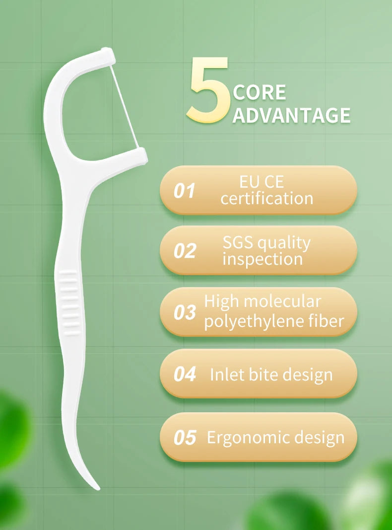 50/150/300/600/1000 PCS dental floss sticks oral care tools Viralgem Store