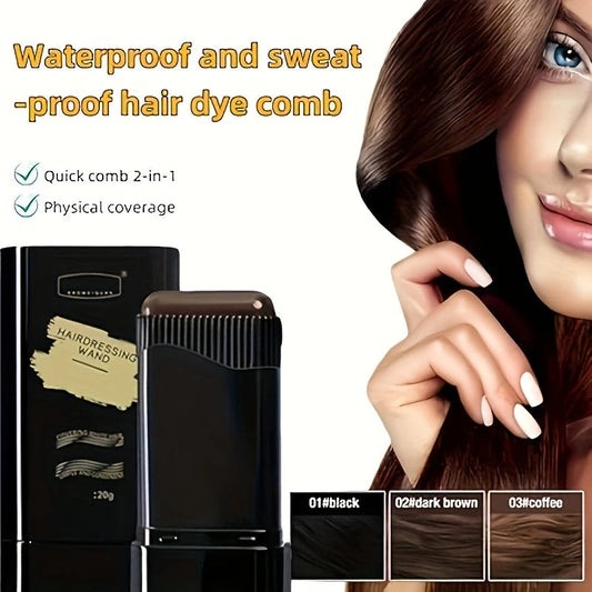 Temporary Hair Color Stick Long-Lasting Fast Cover Easy to Apply Hair And Beard Dye Penfor Root Touch-Ups and Color Corrections Viralgem Store