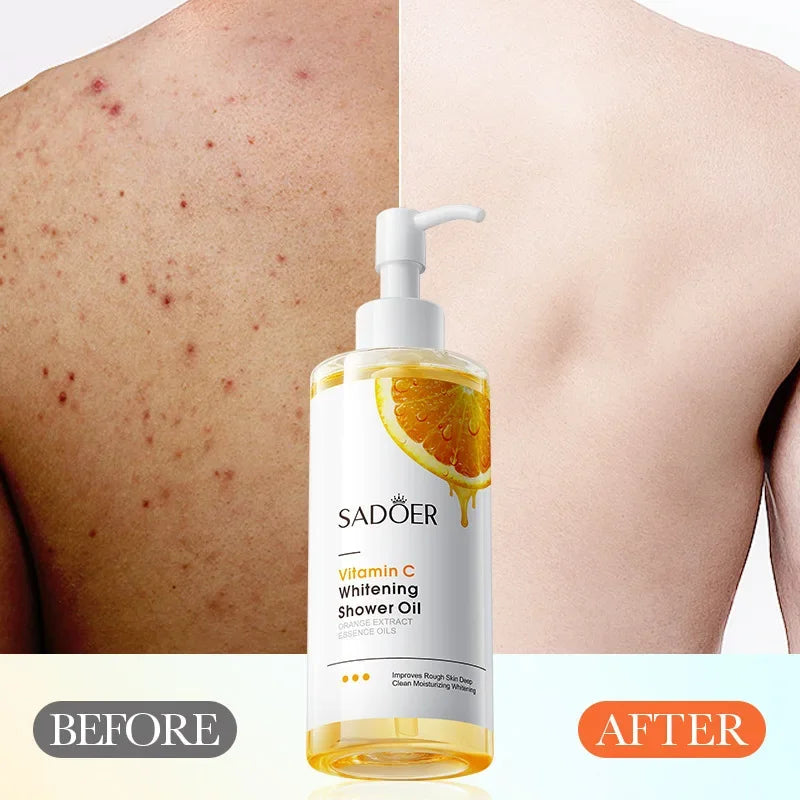 250Ml Vitamin C Whitening Cleansing Body Wash Whitening Shower Oils Beauty Health Body Cleansers Viralgem Store